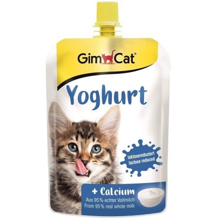 GimCat Yoghurt, 150g - جيمكات يوغورت — للقطط، 150 جم