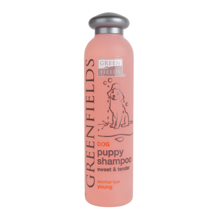 GreenFields Dog Puppy Shampoo, 250ml - جرينفيلدس — للكلاب الجِراء، 250 مل