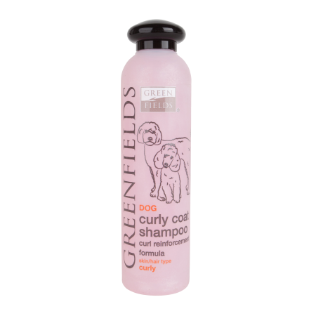 GreenFields Curly Coat Dog Shampoo, 250ml - جرينفيلدس كورلي كوات — للكلاب، 250 مل
