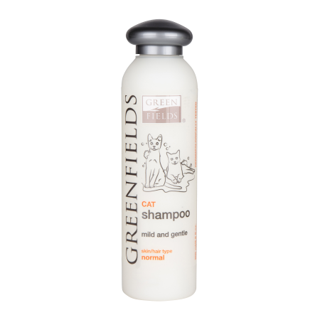GreenFields Cat Shampoo, 200ml - جرينفيلدس — للقطط، 200 مل