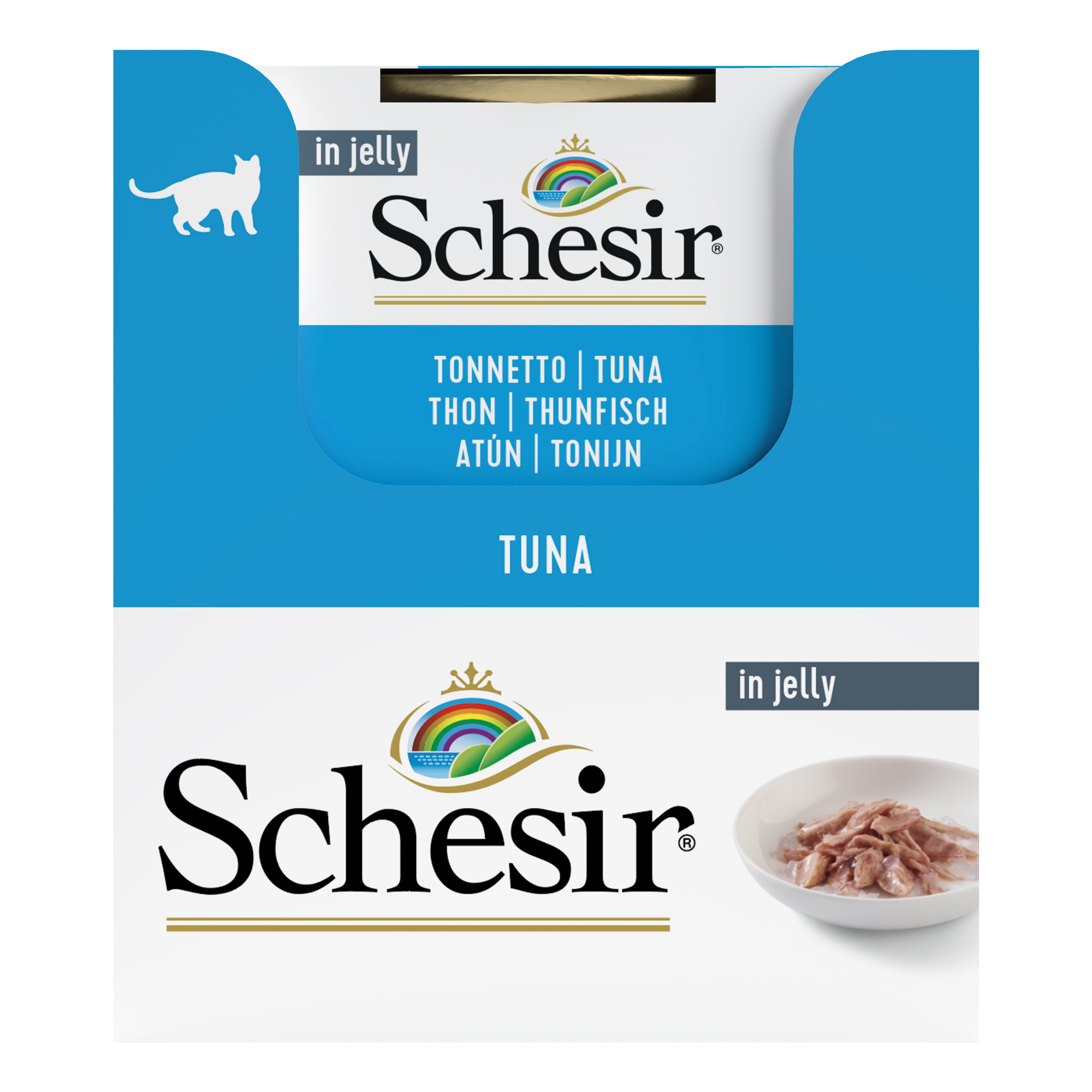 Schesir Tuna Wet Cat Food, 85g - شيسير تونا — للقطط طعام رطب بنكهة التونة، 85 جم - Image 7