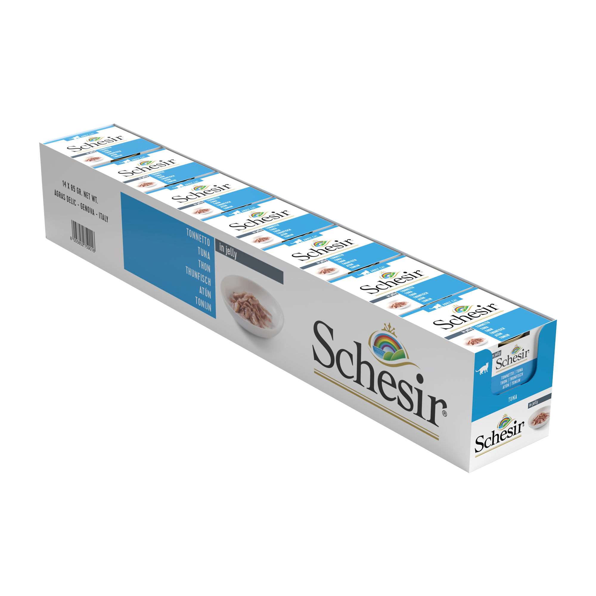 Schesir Tuna Wet Cat Food, 85g - شيسير تونا — للقطط طعام رطب بنكهة التونة، 85 جم - Image 4