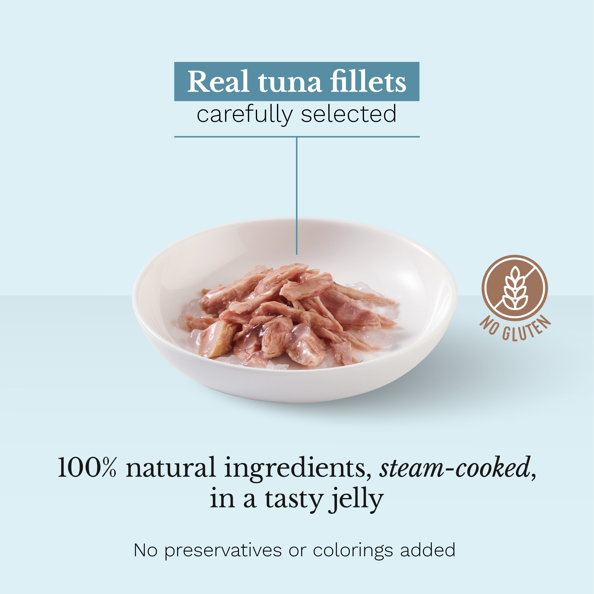 Schesir Tuna Wet Cat Food, 85g - شيسير تونا — للقطط طعام رطب بنكهة التونة، 85 جم - Image 2