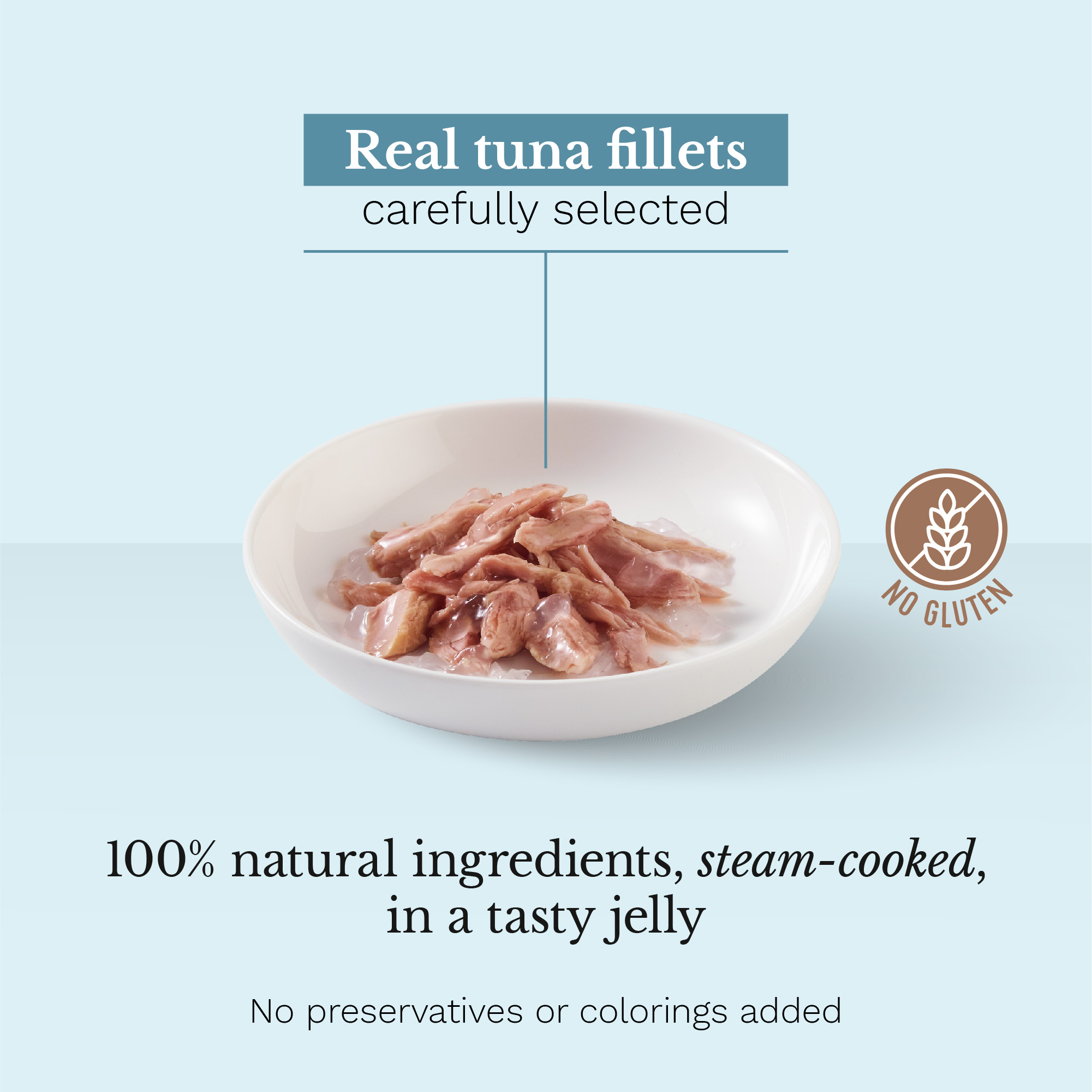 Schesir Tuna Pouch Wet Cat Food, 85g - شيسير تونا — للقطط طعام رطب بنكهة التونة، 85 جم - Image 2