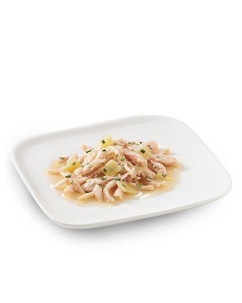 Schesir Chicken with Potatoes and Rosemary Wet Dog Food, 85g - شيسير تشيكين ويث — للكلاب طعام رطب بنكهة الدجاج، 85 جم - Image 2