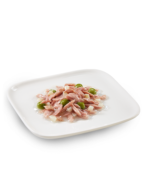 Schesir Tuna with Peas Wet Dog Food, 85g - شيسير تونا ويث — للكلاب طعام رطب بنكهة التونة، 85 جم - Image 2