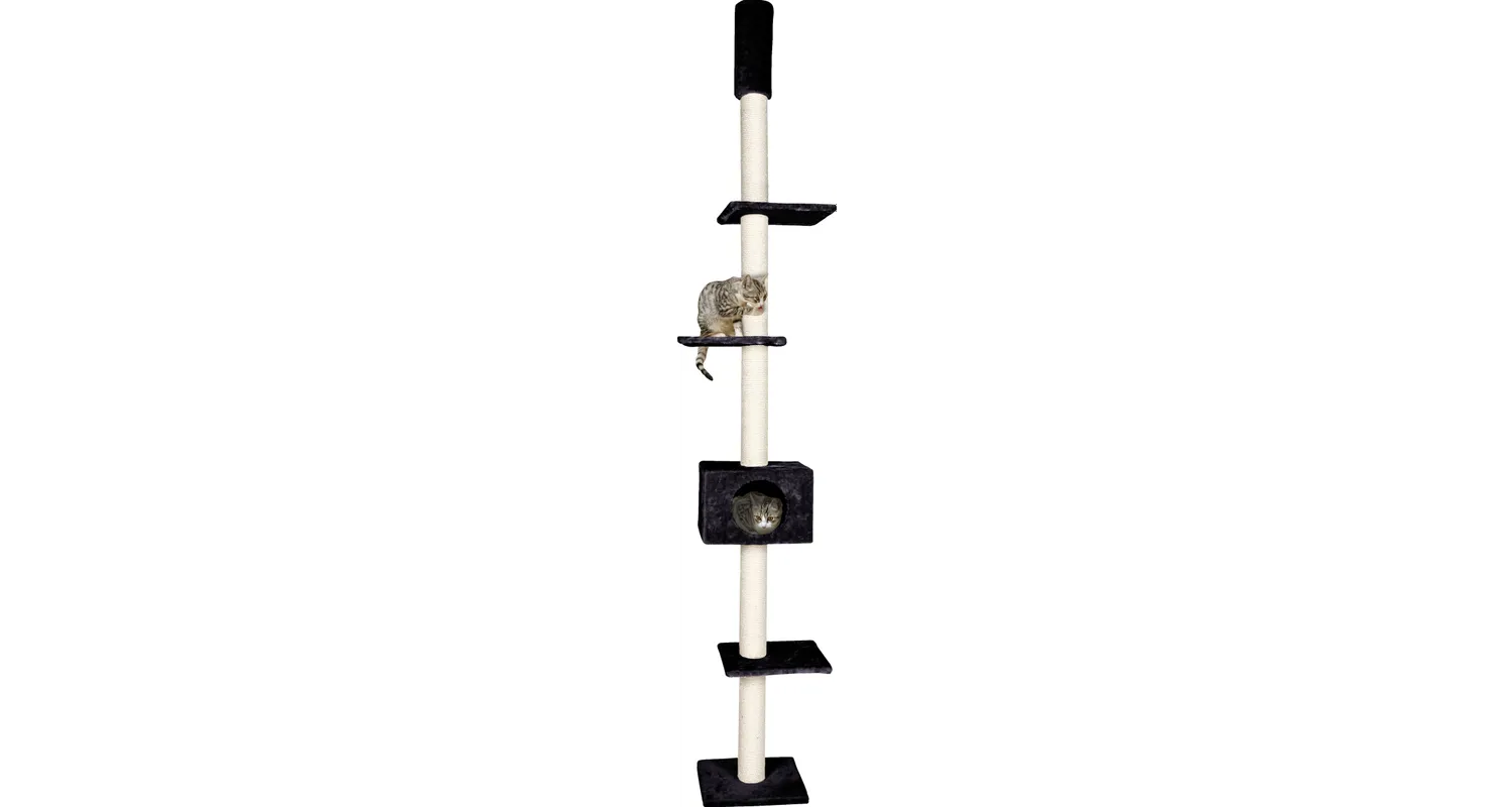 Flamingo Barwa Black Scratching Cat Tree - فلامينجو باروا بلاك — للقطط - Image 2