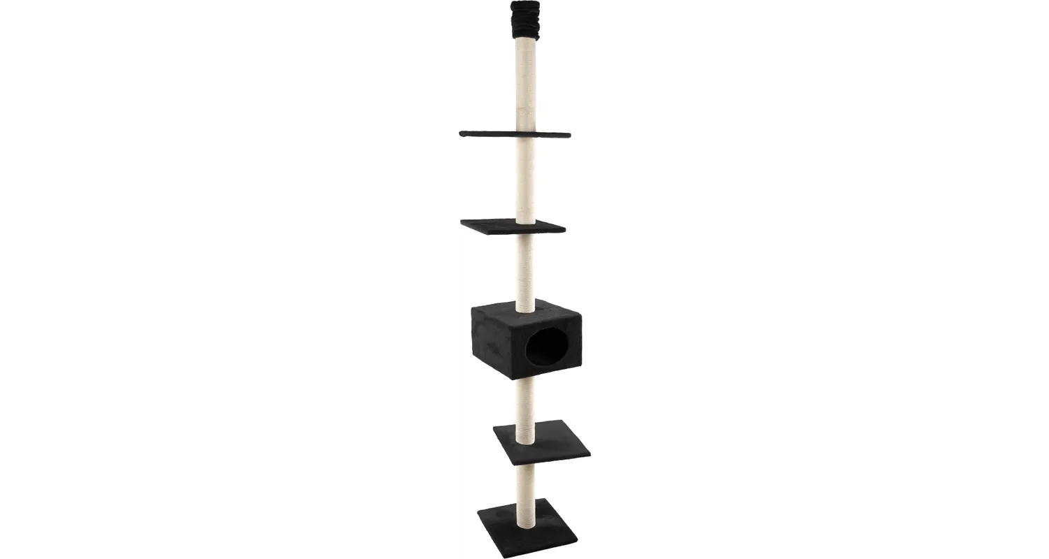 Flamingo Barwa Black Scratching Cat Tree - فلامينجو باروا بلاك — للقطط