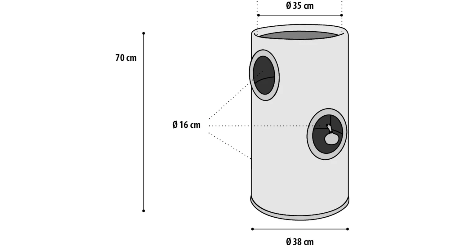 Flamingo Emilius Cat Tree - فلامينجو يميليوس — للقطط - Image 3