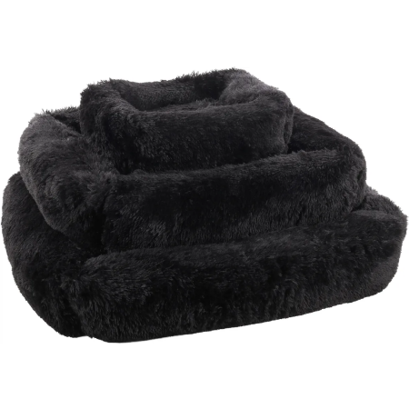 Flamingo Basket Krems Pet Bed, Black, 50x40x15cm - فلامينجو باسكيت كريمس