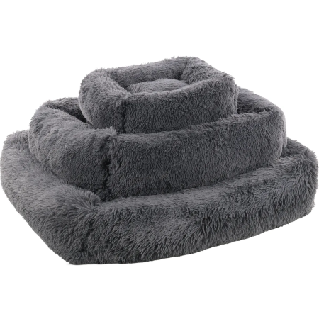 Flamingo Basket Krems Pet Bed, Dark Grey, 50x40x15cm - فلامينجو باسكيت كريمس
