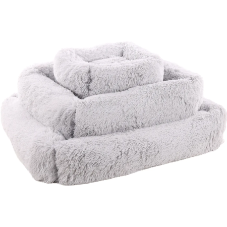 Flamingo Basket Krems Pet Bed, Light Grey, 50x40x15cm - فلامينجو باسكيت كريمس