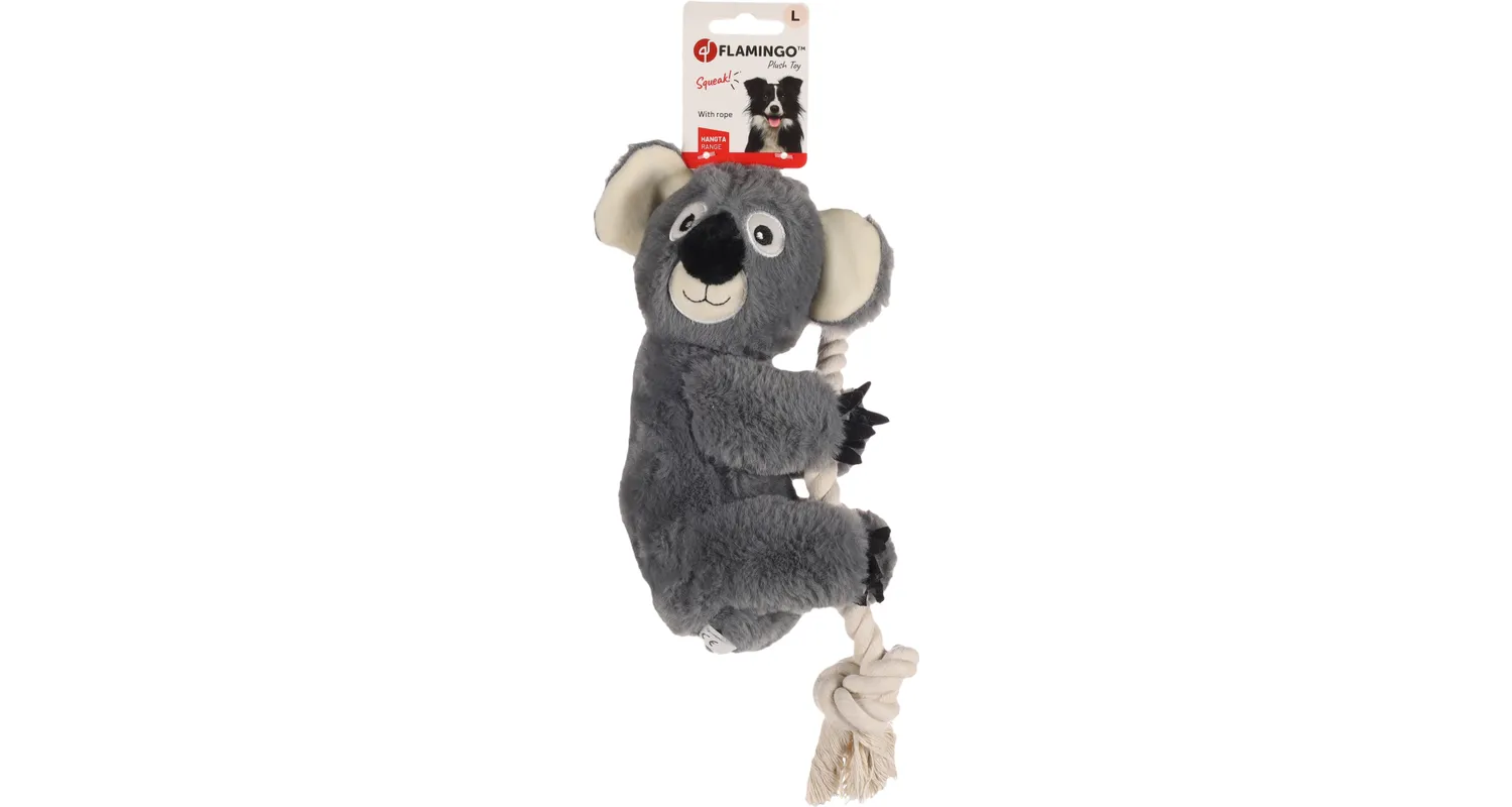 Flamingo Hangta Koala Dog Toy, 30cm - فلامينجو هانجتا كوالا — للكلاب - Image 2