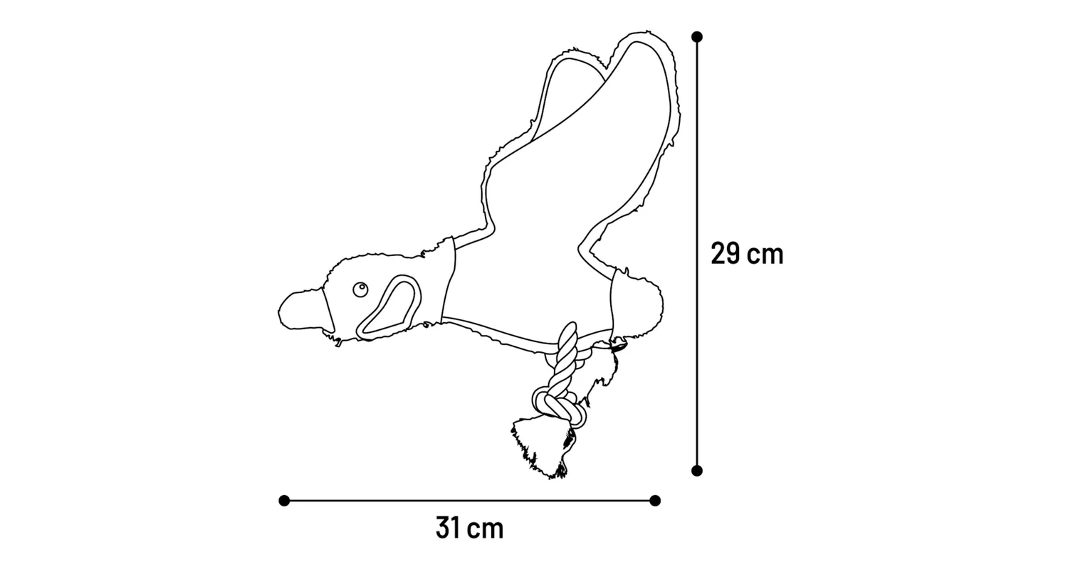 Flamingo Nada Goose Dog Toy - فلامينجو نادا جوسي — للكلاب - Image 3