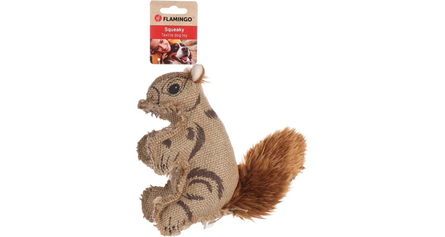 Flamingo Nada Squirrel Dog Toy - فلامينجو نادا سكويرريل — للكلاب - Image 2