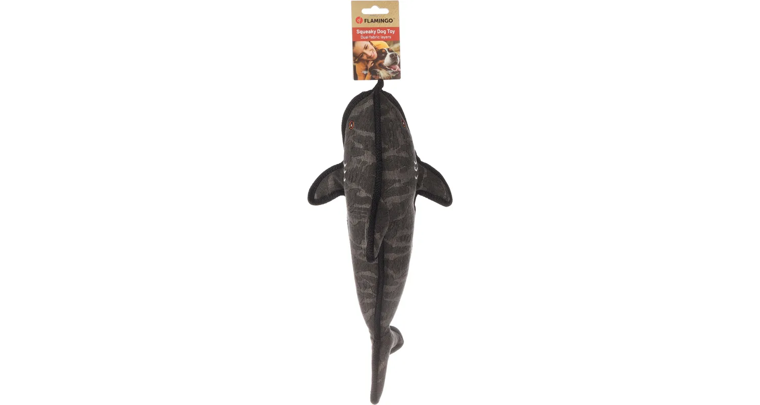 Flamingo Dobbla Shark Dog Toy - فلامينجو دوببلا شارك — للكلاب - Image 2