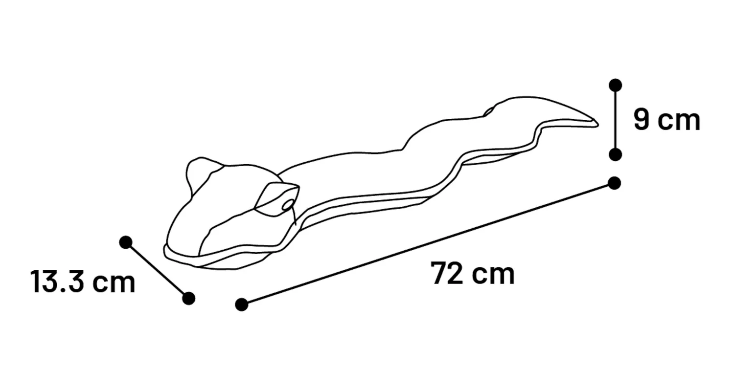 Flamingo Dobbla Snake Dog Toy - فلامينجو دوببلا سناكي — للكلاب - Image 3