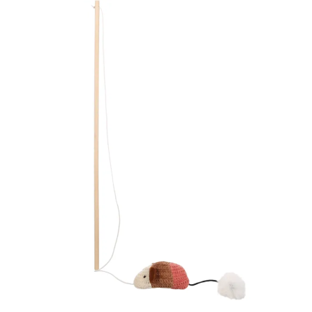 Flamingo Blaro Danfler Mouse Cat Toy, Red - فلامينجو بلارو دانفلير — للقطط