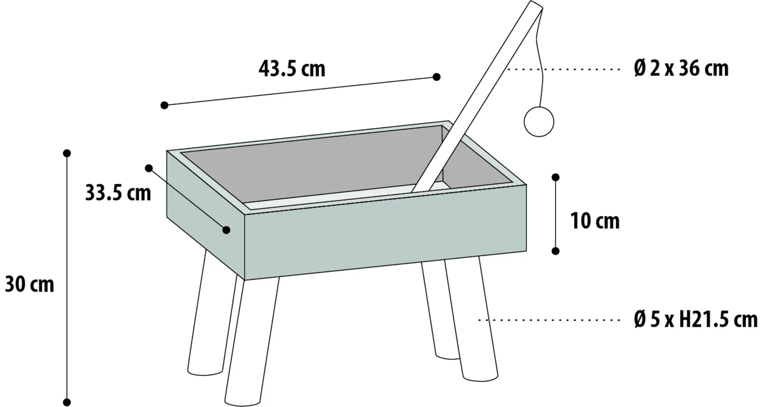 Flamingo Scandi Cat Bed - فلامينجو سكاندي — للقطط طعام رطب - Image 3