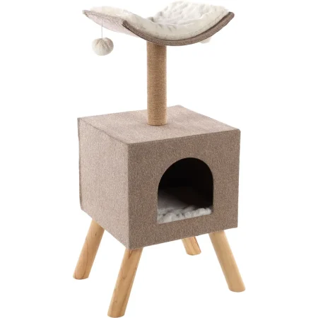 Flamingo Scandi Home Cat Tree - فلامينجو سكاندي هومي — للقطط طعام رطب