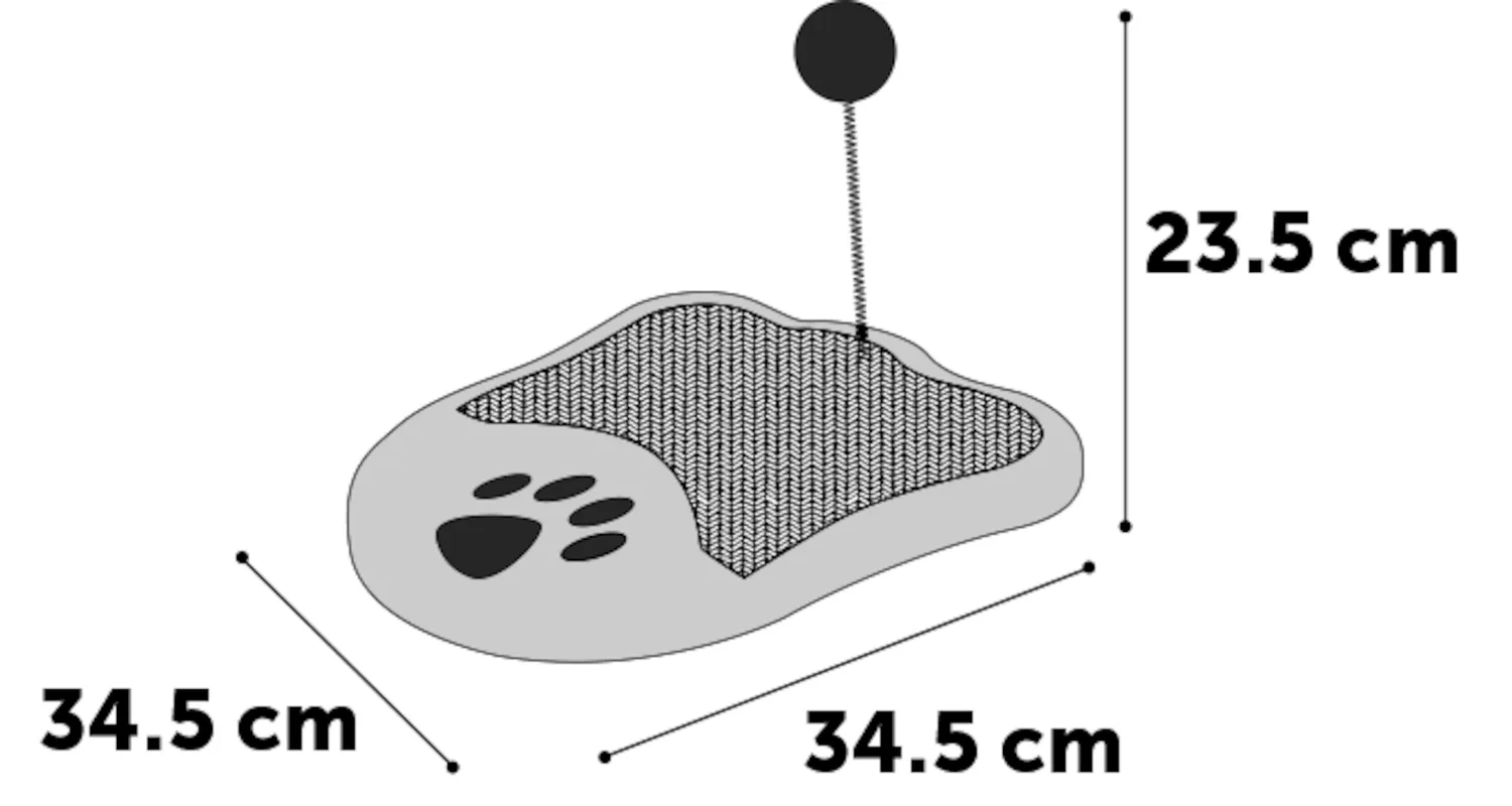 Flamingo Greta Paw Cat Scratching Board - فلامينجو جريتا باو — للقطط - Image 3