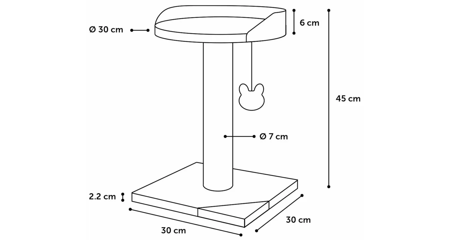 Flamingo Robert Cat Tree - فلامينجو روبيرت — للقطط - Image 4