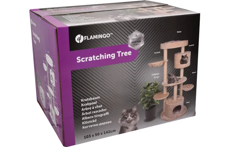 Flamingo Inga Cat Tree - فلامينجو ينجا — للقطط - Image 3