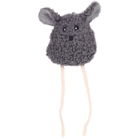Flamingo Suava Mouse Cat Toy, Dark Grey - فلامينجو سوافا موسي — للقطط
