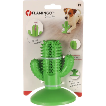 Flamingo Mescal Cactus Green Dog Toy - فلامينجو ميسكال كاكتوس — للكلاب