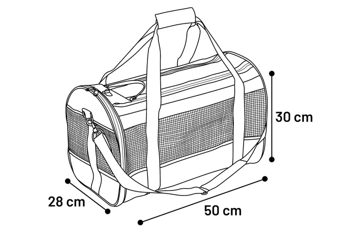 Flamingo Divina Pet Carrier, Blue - فلامينجو ديفينا بيت - Image 2