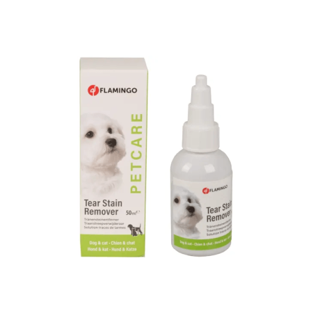 Flamingo Tear Stain Remover For Cats & Dogs, 50ml - فلامينجو تيار ستاين — للقطط للكلاب، 50 مل