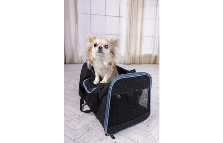 Flamingo Hakon Pet Carrier, Black - فلامينجو هاكون بيت - Image 2