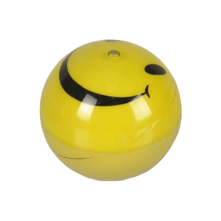 Flamingo Wobbler Flashing Ball Cat Toy, Yellow - فلامينجو ووببلير فلاشينج — للقطط