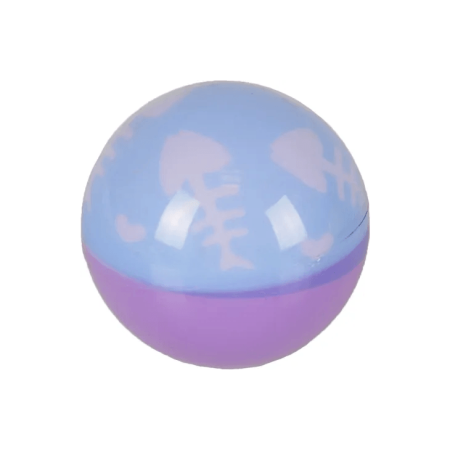 Flamingo Wobbler Flashing Ball Cat Toy, Blue - فلامينجو ووببلير فلاشينج — للقطط
