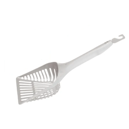 Flamingo Kosmi Cat Litter Scooper, Light Gray - فلامينجو كوسمي — للقطط رمل قطط