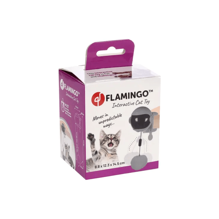 Flamingo Electronic Yoyo Cat Toy - فلامينجو يليكترونيك يويو — للقطط