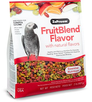 Zupreem FruitBlend Parrots & Conures - زوبريم فرويتبليند بارروتس