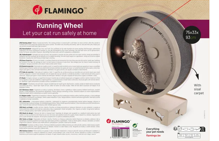 Flamingo Cat Running Wheel - فلامينجو — للقطط - Image 4
