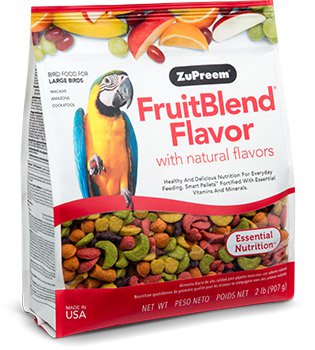 Zupreem FruitBlend Flavor Large Parrot Food - زوبريم فرويتبليند فلافور