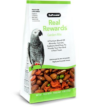 Zupreem Real Rewards Garden Mix for Large Birds 170g - زوبريم ريال ريواردس —، 170 جم