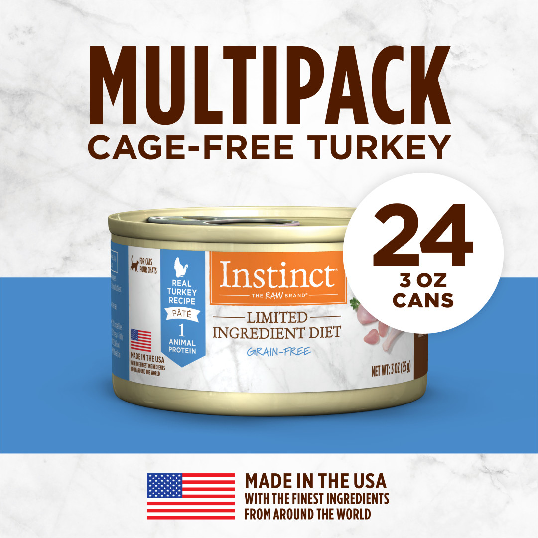 Instinct Limited Ingredient Diet Turkey Wet Cat Food, 85g - إنستينكت ليميتيد ينجريدينت — للقطط طعام رطب بنكهة الديك الرومي، 85 جم - Image 4
