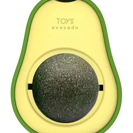 Funny Paws Avocado Catnip Ball Wall Toy - فونني باوس افوكادو — للقطط