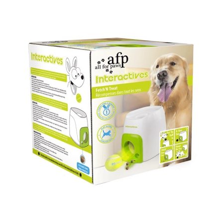 AFP Interactive Fetch N Treat Dog Toy - أفب ينتيراكتيفي فيتتش — للكلاب مكافآت