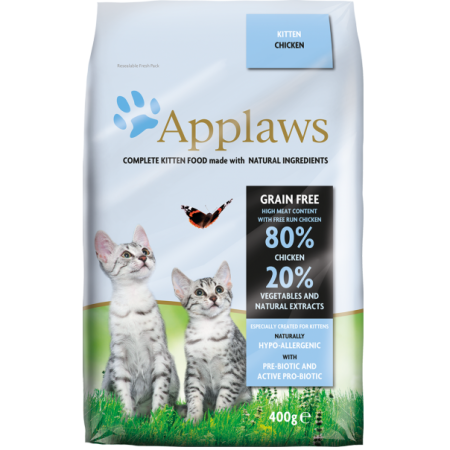 Applaws Kitten Chicken Dry Cat Food - أبلاوز — للقطط طعام جاف بنكهة الدجاج القطط الصغيرة