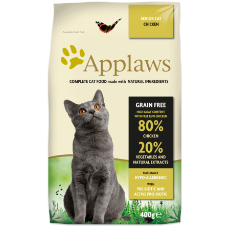 Applaws Senior Chicken Dry Cat Food - أبلاوز — للقطط طعام جاف بنكهة الدجاج الكبيرة