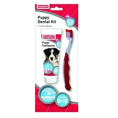 Beaphar Puppy Dental Kit, 50g - بيبفار — للكلاب الجِراء، 50 جم