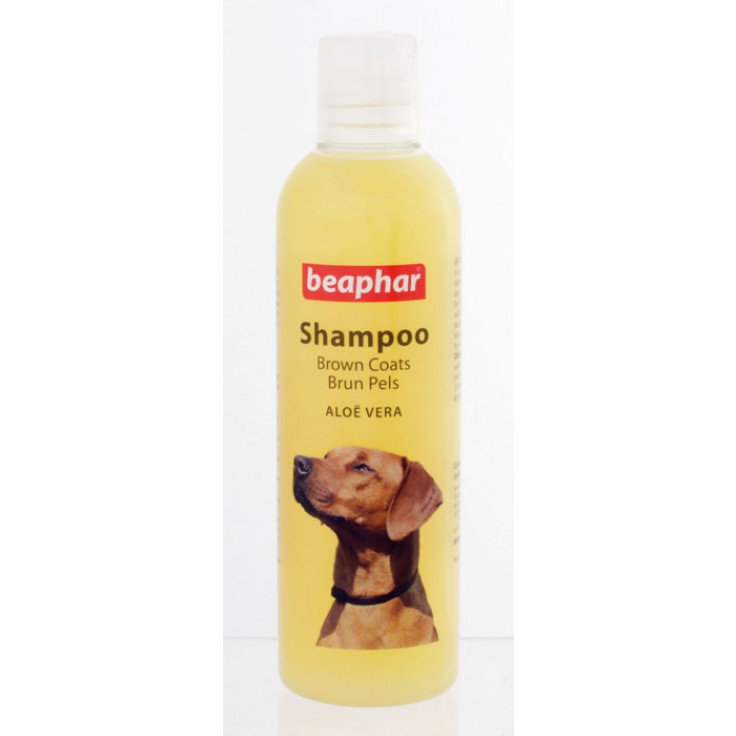 Beaphar Shampoo for Brown Coat Dogs Aloe Vera, 250ml - بيبفار — للكلاب، 250 مل