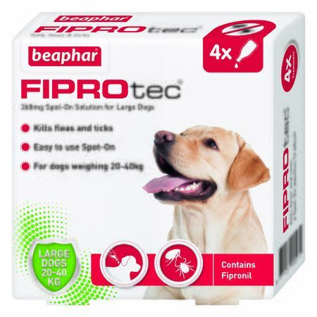 Beaphar FIPROtec® Spot-On for Large Dogs - بيبفار فيبروتيك® سبوت — للكلاب