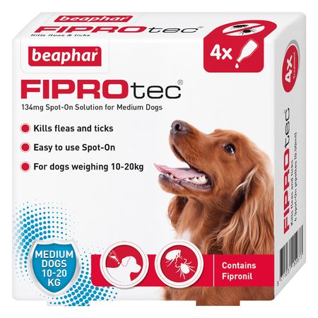 Beaphar FIPROtec® Spot-On for Medium Dogs - بيبفار فيبروتيك® سبوت — للكلاب