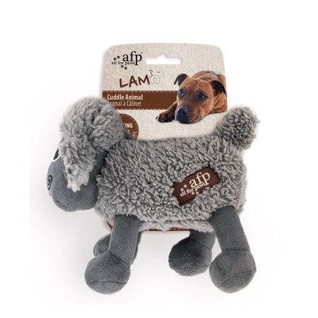 AFP LAM Cuddle Animals Sheep, Dog Toy - أفب لام كوددلي — للكلاب